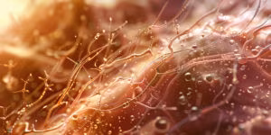 First-in-class, oral peptide, icotrokinra shows superior efficacy in ICONIC-ADVANCE trials for plaque psoriasis Dermatological Conditions: The Itching and Rash of Skin Disorders - Visualize a scene where the skin itches and develops a rash, indicating dermatological conditions such as eczema or psoriasis.