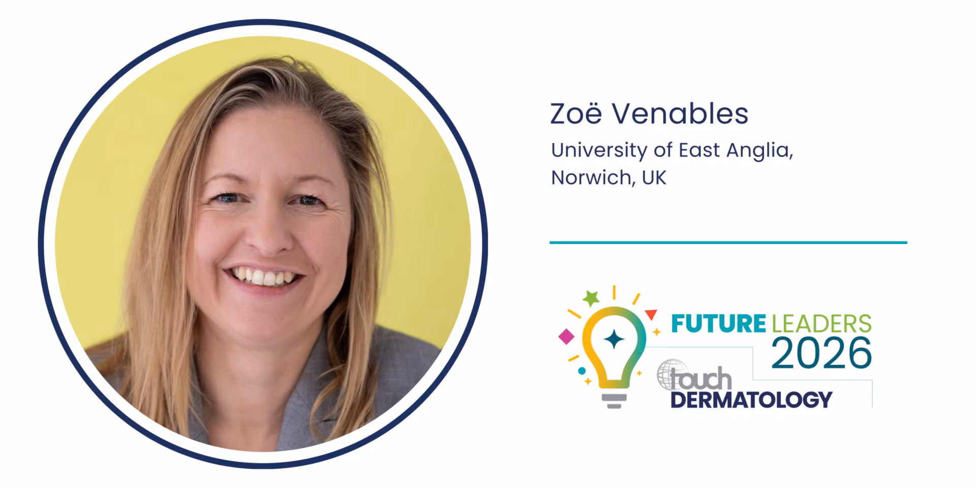 Dr Zoë Venables on turning big data into better skin cancer outcomes: touchDERMATOLOGY Future Leaders 2026